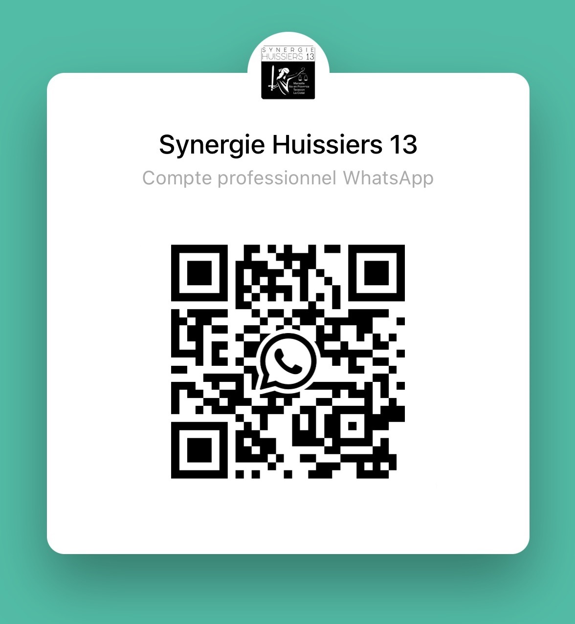 Synergie Huissier 13 Whatsapp