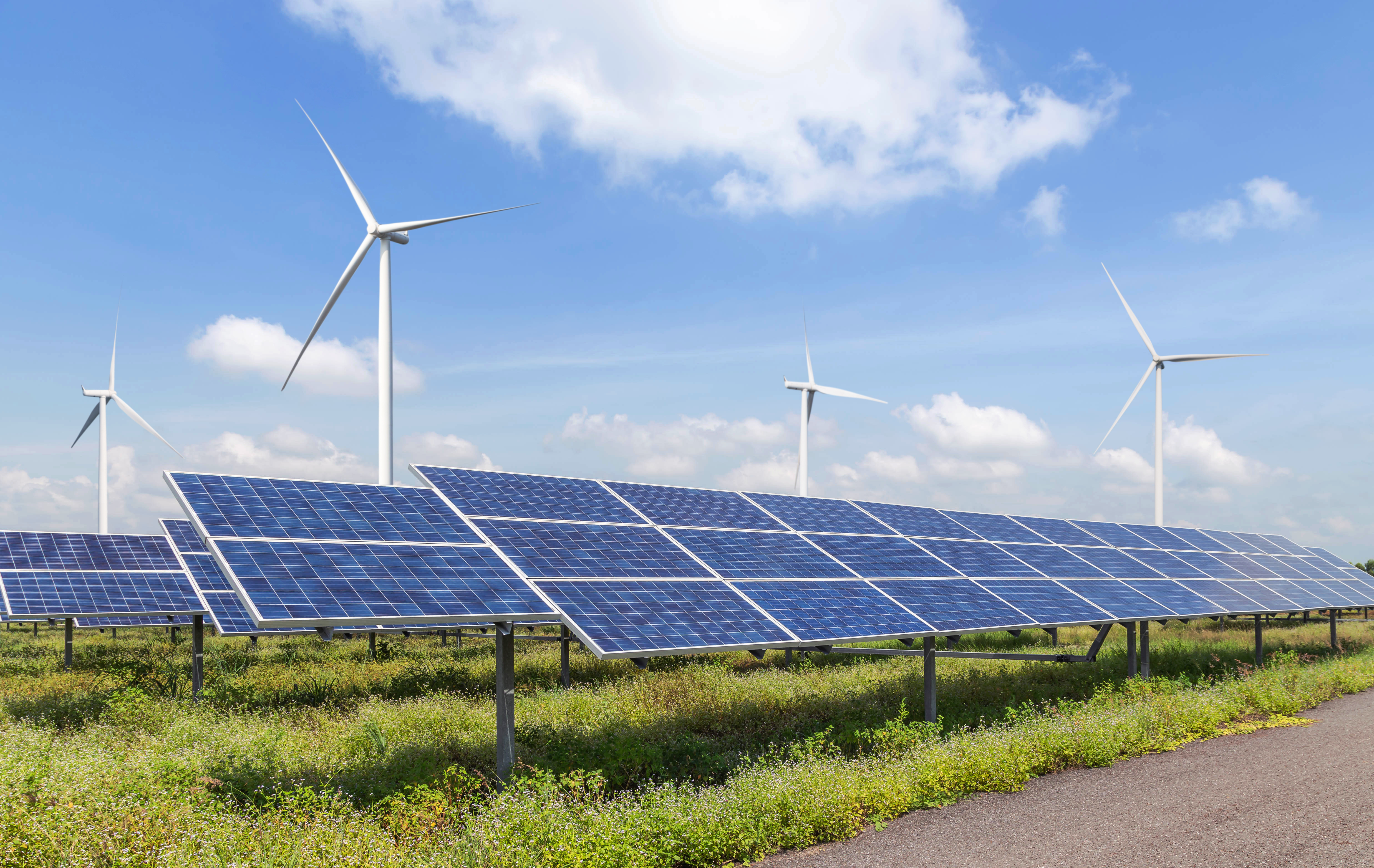 constat de site d'éoliennes ou de parc photovoltaïque