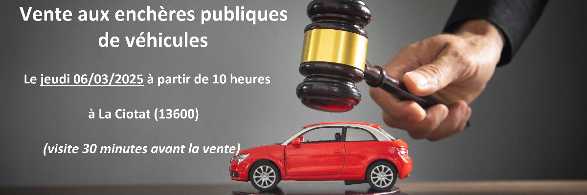 Vente aux enchères de matériel de boulangerie suite à saisie