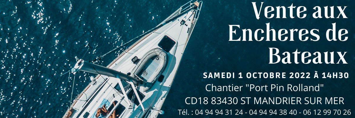 Vente aux Encheres Bateaux